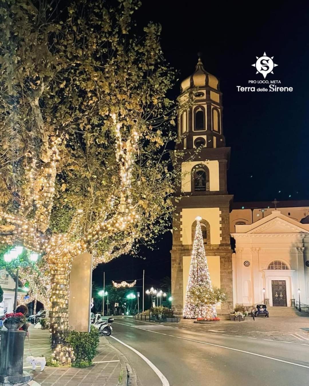 مبيت وإفطار ميتا Villino L'Aranceto Sorrentino المظهر الخارجي الصورة