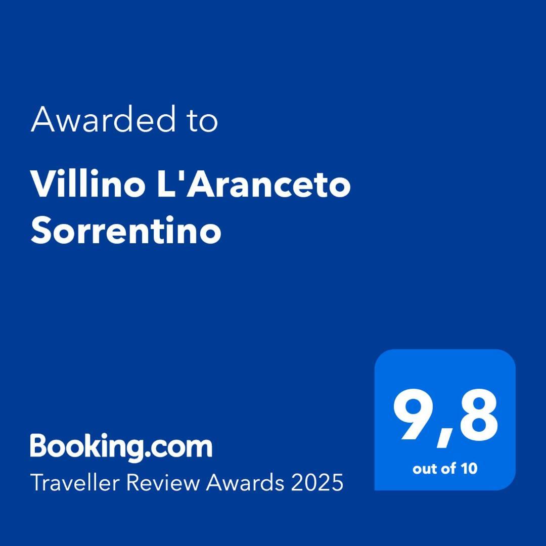 مبيت وإفطار ميتا Villino L'Aranceto Sorrentino المظهر الخارجي الصورة
